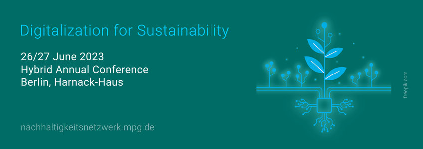 Header image for the annual conference of the Max Planck Sustainability Network, kindly provided by the Publications Distribution of the General Administration of the Max Planck Society. © Max Planck Society