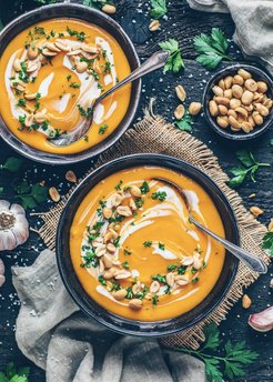 A hot & delicious sustainable soup - not only on 1st of April.... mmh!